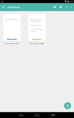 JotterPad android App screenshot 1