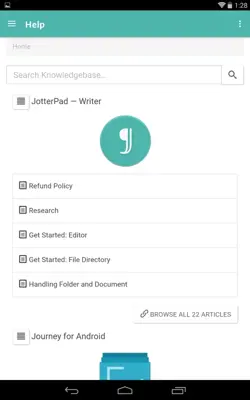 JotterPad android App screenshot 4